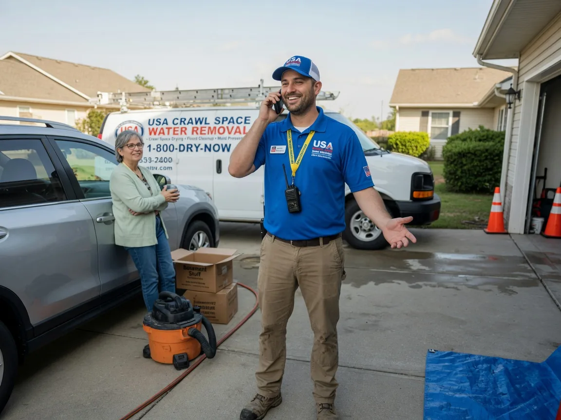 Crawl Space Water Removal Delaplaine, AR FAQs